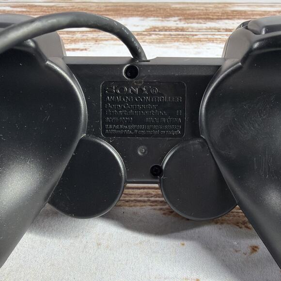 Sony PlayStation 2 PS2 DualShock Controller Black SCPH-10010 OEM - Picture 6 of 6